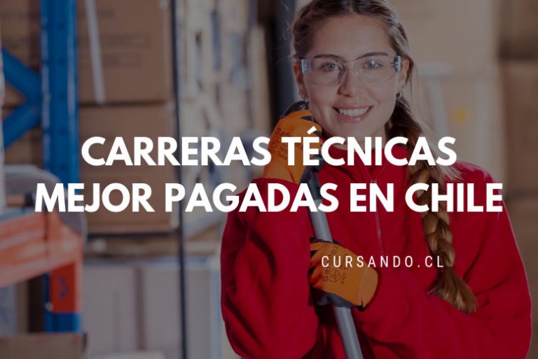 Carreras técnicas mejor (y peor) pagadas en Chile el 2021