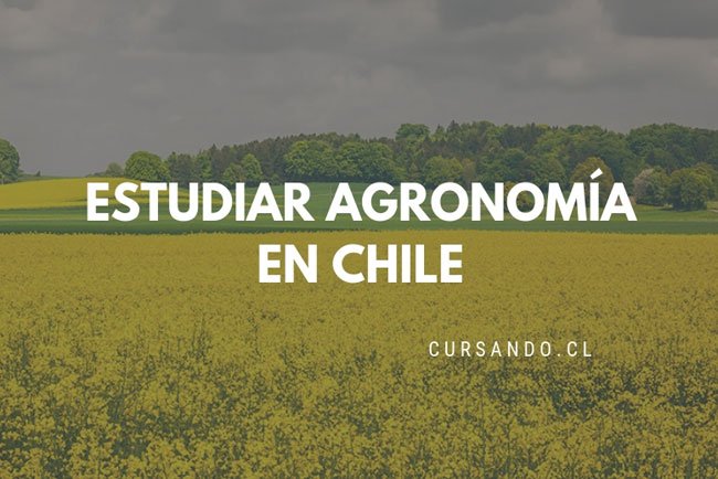 Dónde estudiar Agronomía en Chile?